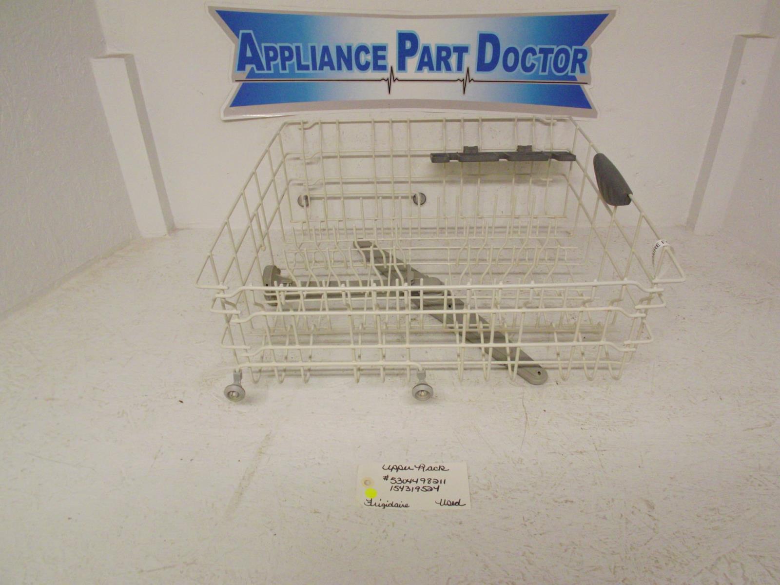 Frigidaire Dishwasher 5304498211 154319524 Upper Rack Used Frigidaire Dishwasher 5304498211 154319524 Upper Rack Used